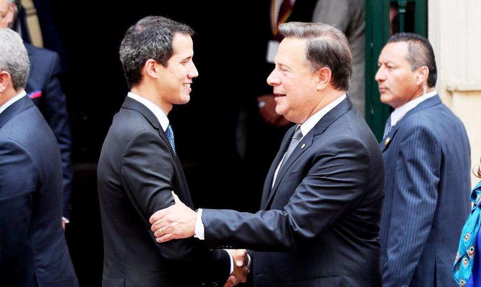 Presidente de Panamá confía en Guaidó