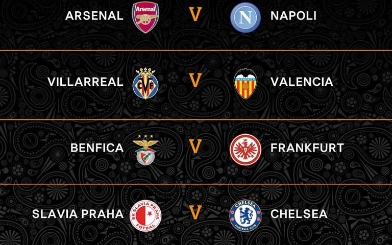 Arsenal se medirá ante el Napoli en cuartos de Europa League