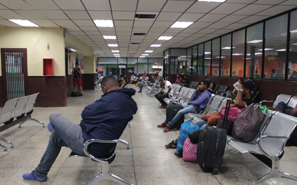La crisis deja sin pasajeros el terminal de Maracaibo