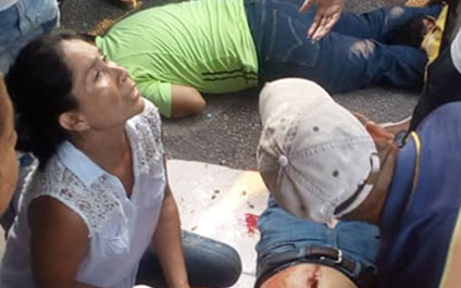Los acribillan dentro de un bar en la Fría 