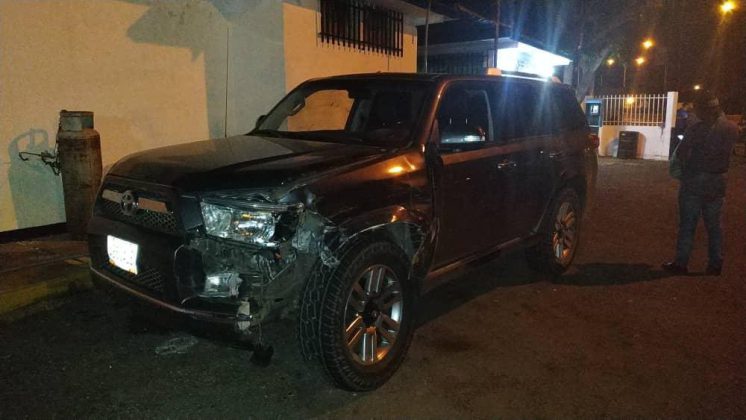 Reynaldo Armas sufre accidente de tránsito