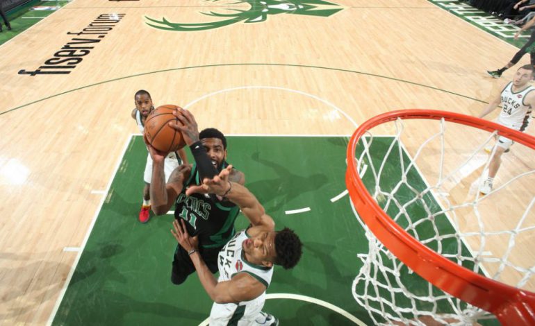 Irving lidera a los Celtics y vence a los Bucks