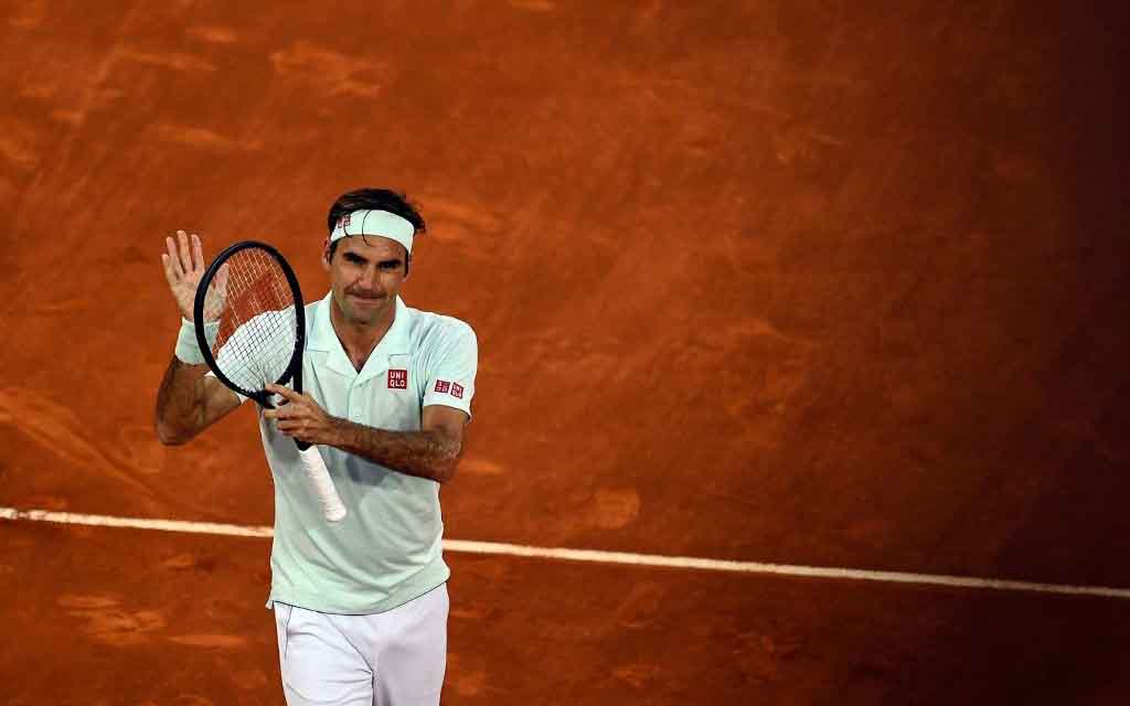 Federer se retira del Masters de Roma por lesión