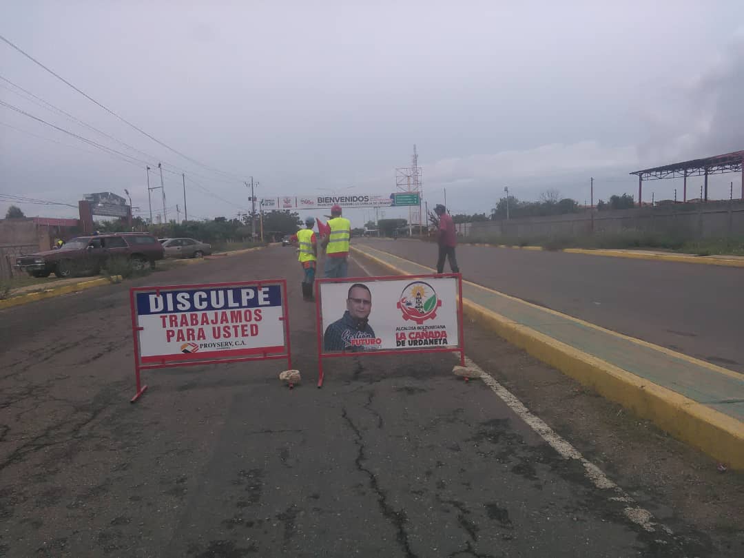 Inician trabajos de alumbrado en la autopista Hugo Chávez