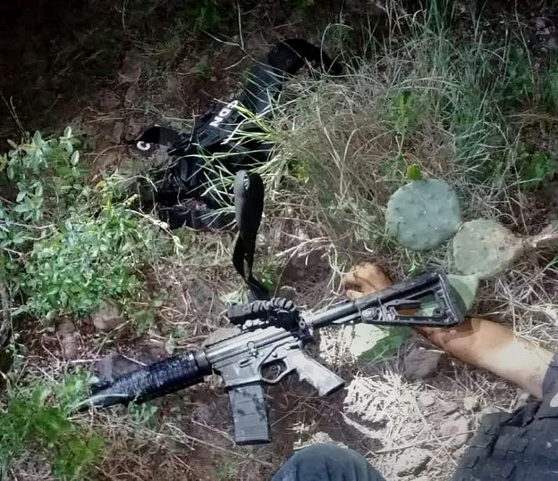 Choque entre policías y criminales deja seis muertos en México