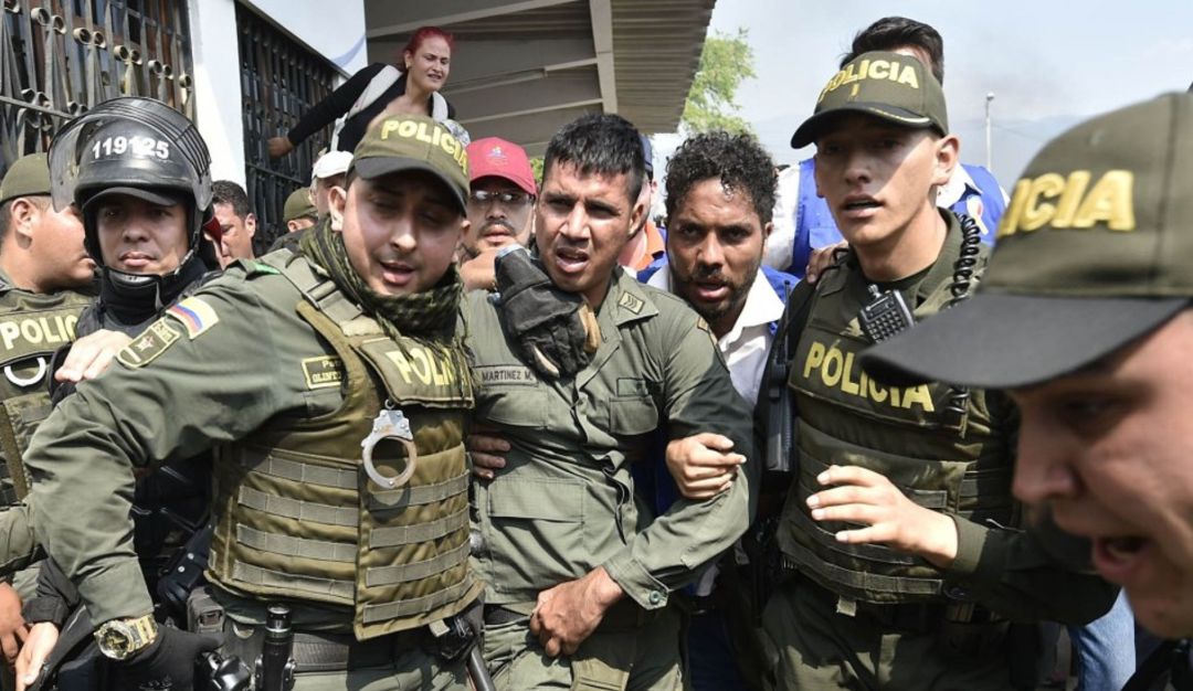 Colombia inicia un plan para atender a militares venezolanos