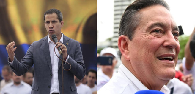Guaidó espera fortalecer relaciones con Cortizo para transición