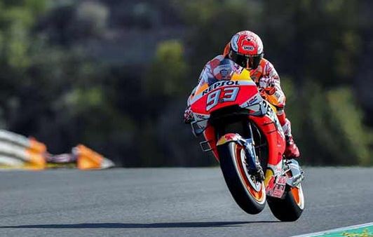 Márquez domina la primera sesión de entrenamientos libres