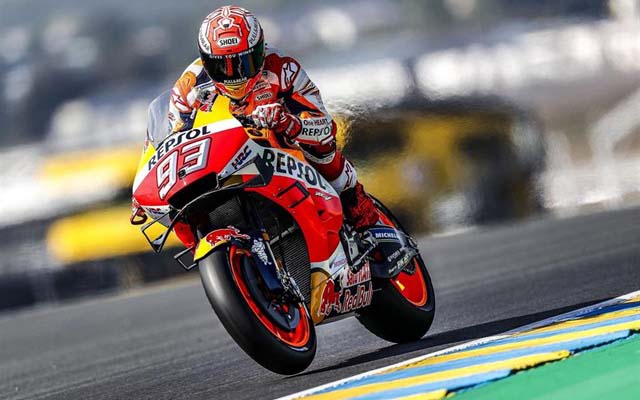 Márquez lidera primeros entrenamientos libres en Italia