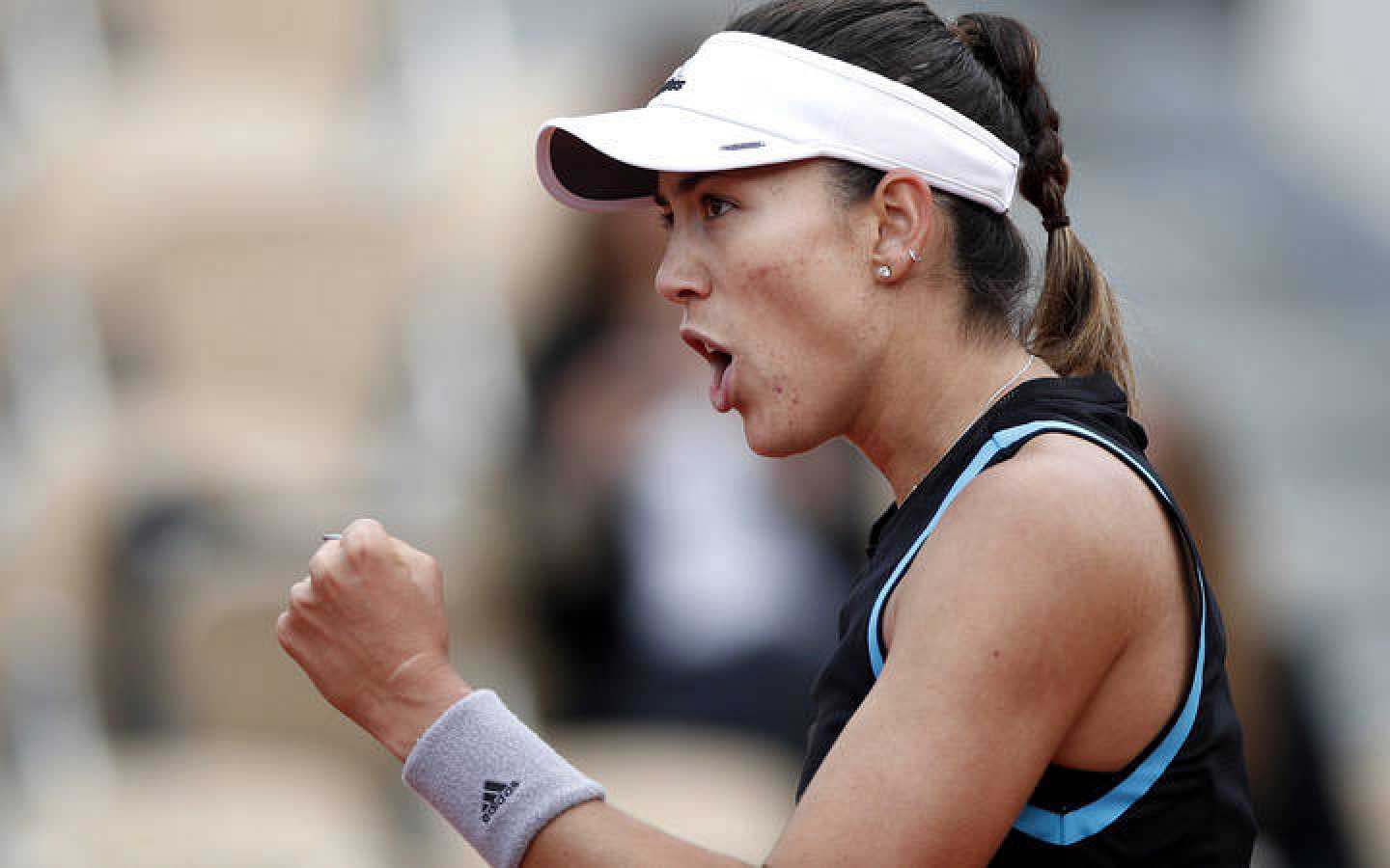 Muguruza está en los octavos del Roland Garros