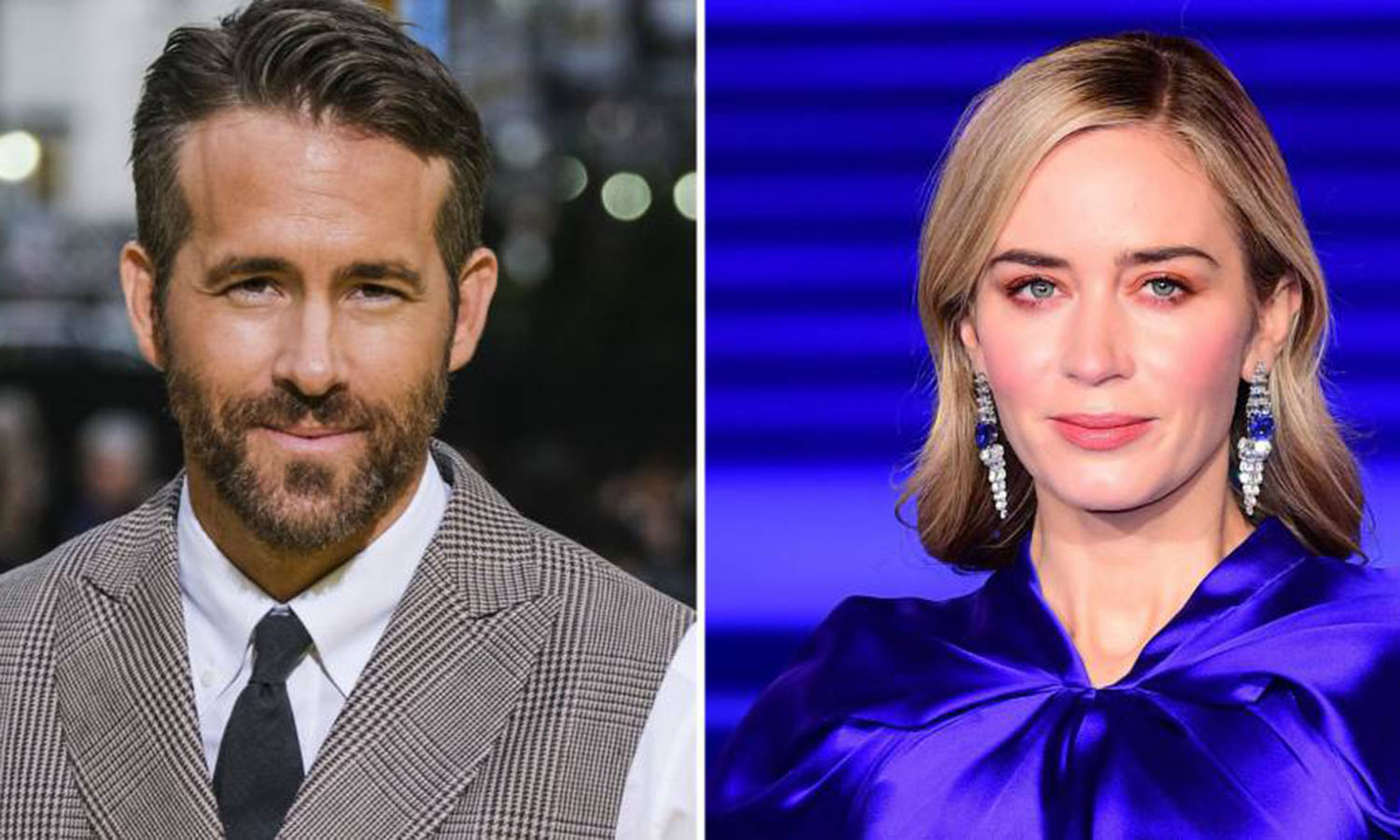Ryan Reynolds y Emily Blunt son los actores mejores pagados