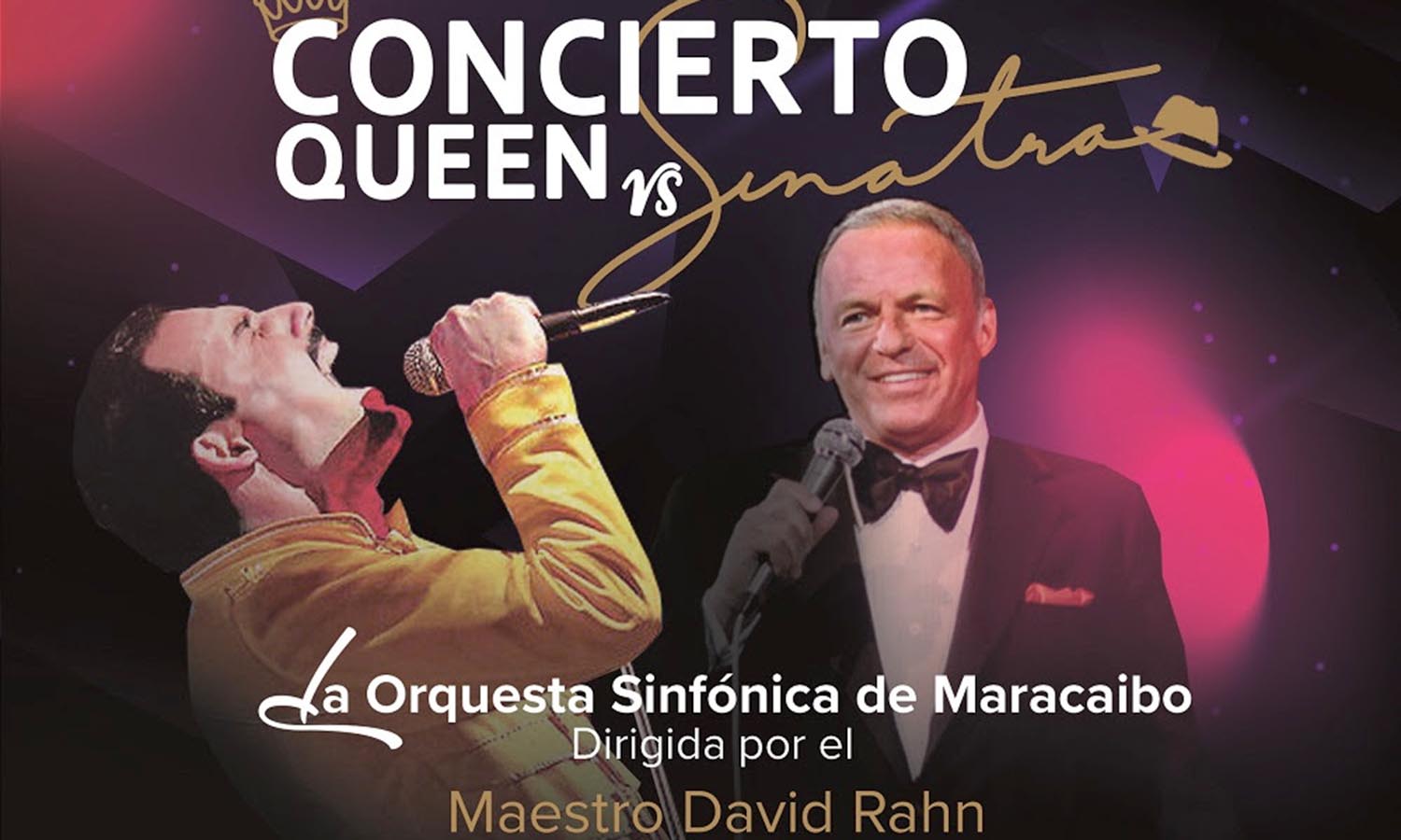 Concierto Queen vs. Sinatra cautivará este sábado en el CBA