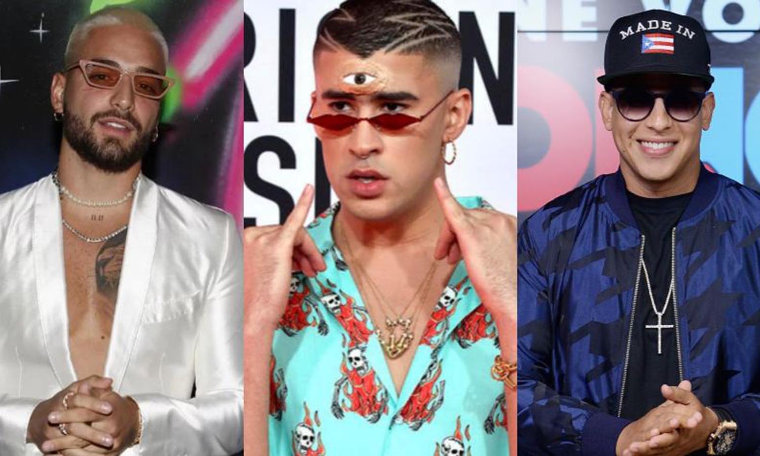 Maluma, Bad Bunny y Daddy Yankee lideran en Premios Juventud