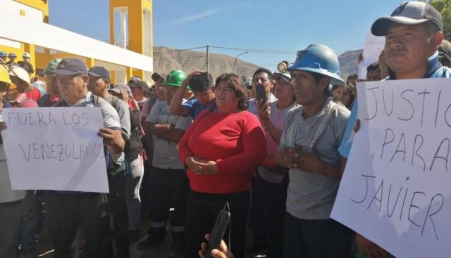 Alcalde de Perú pide a los venezolanos abandonar Caravelí