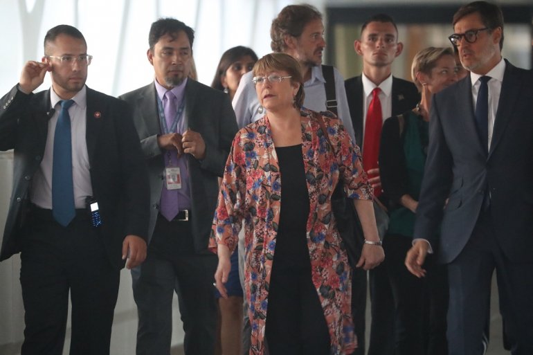 Bachelet llega al país para constatar la situación de DDHH