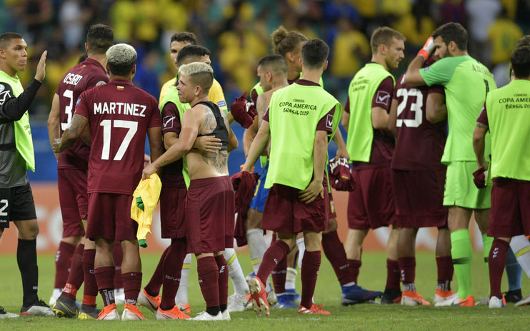 La Vinotinto celebra empate con Brasil, pero ya mira a Bolivia