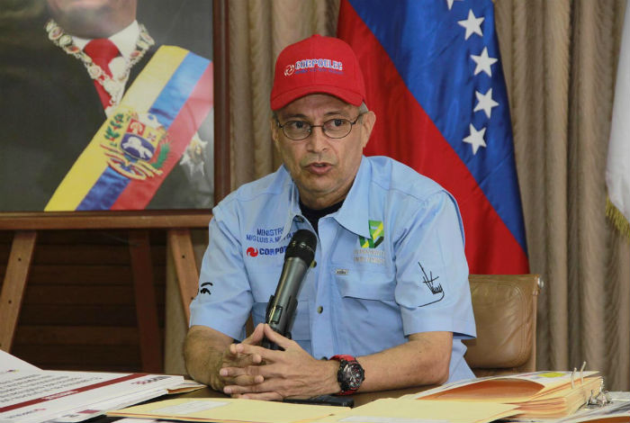 Gobierno de Maduro defiende a Motta Domíguez de sanción EEUU