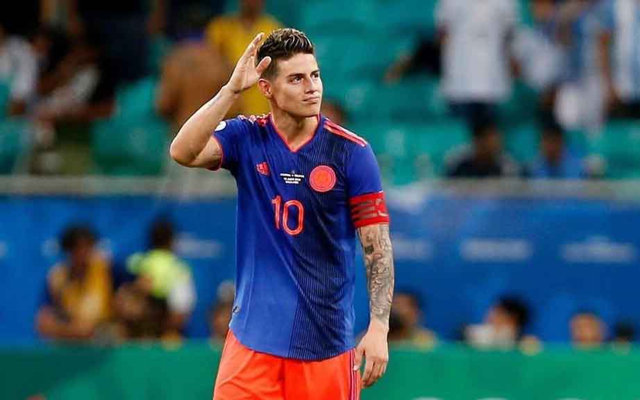 Nápoles confirma interés en James Rodríguez