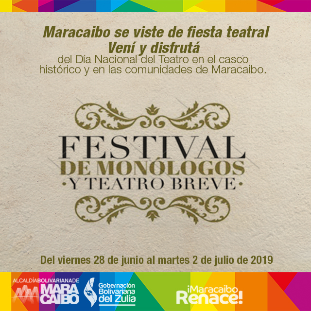 Maracaibo celebra el Día Nacional del Teatro