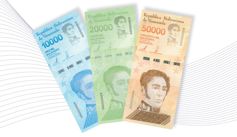 Tres nuevos billetes se incorporan al cono monetario