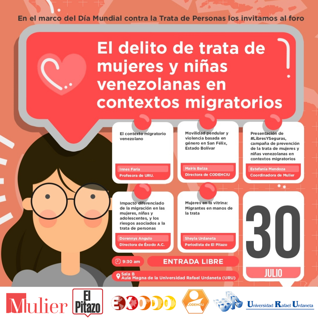 Mulier presenta foro sobre la trata de mujeres en URU