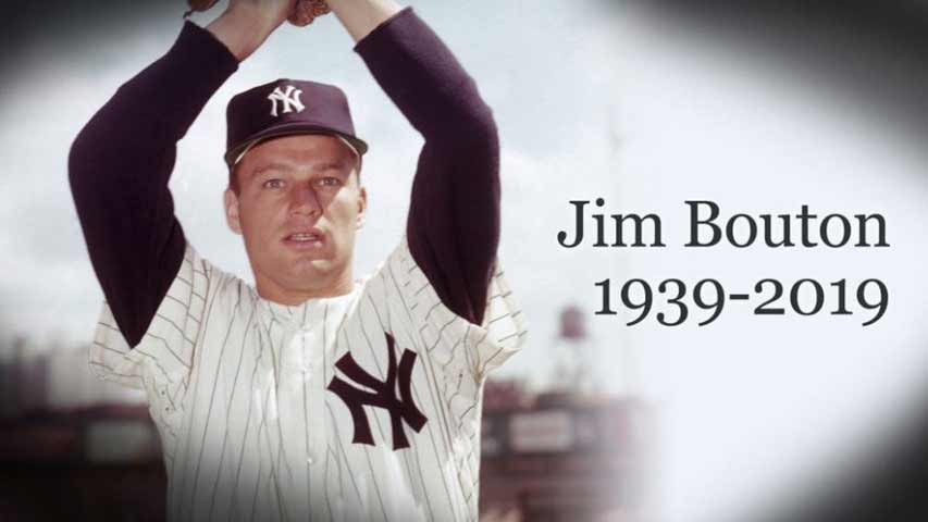 Muere exlanzador de los Yanquis Jim Bouton 