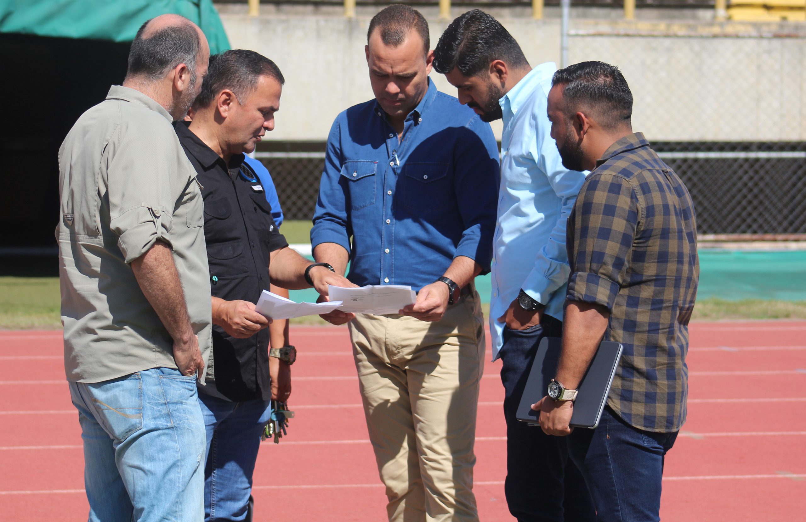 Rafael Dudamel visita el CTE Cachamay en Puerto Ordaz