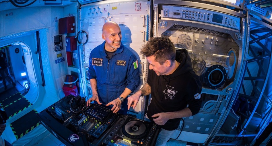 Astronauta se convierte en el primer dj en el espacio