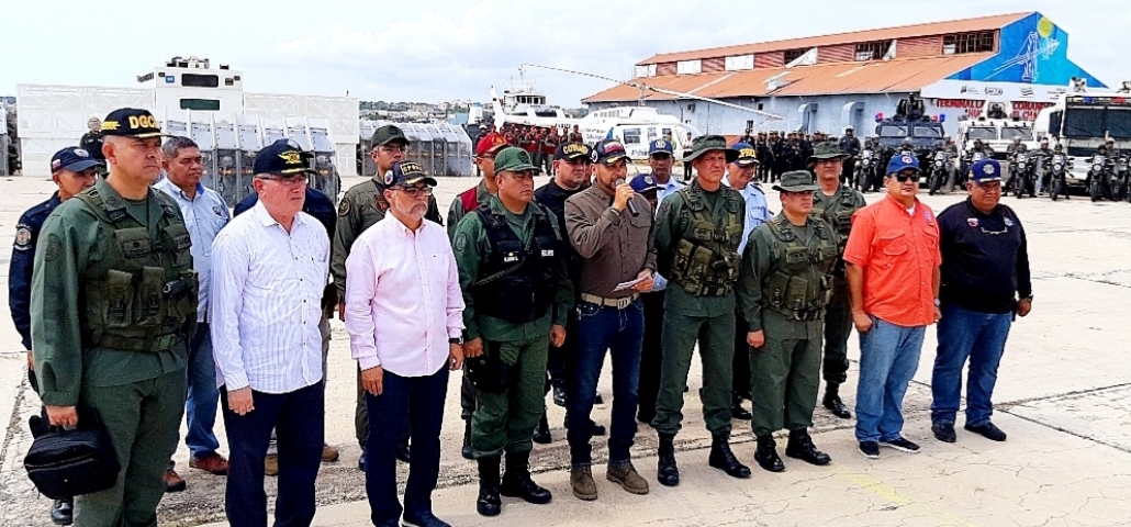 Gobernador inicia despligue de plan de seguridad