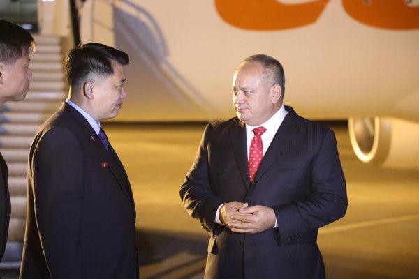 Cabello llega a Corea del Norte para “afianzar cooperación”