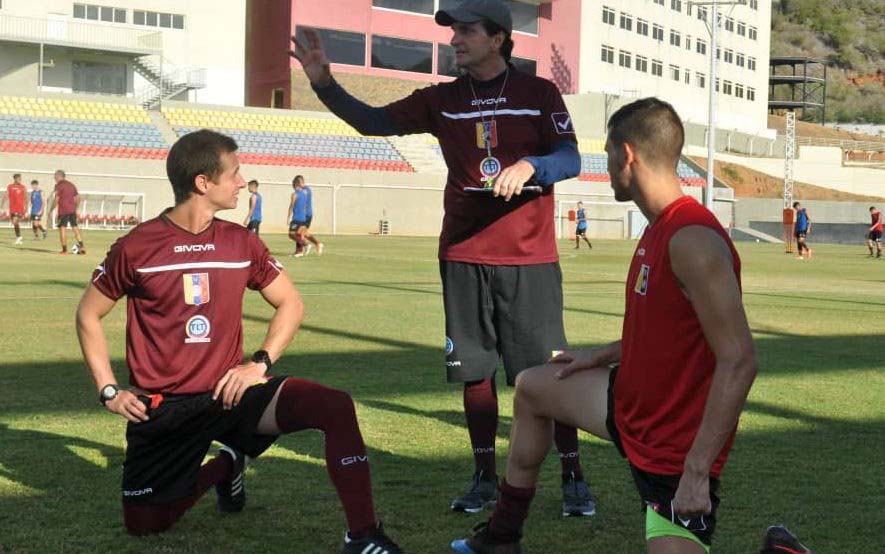 La Vinotinto Sub23 trabaja sin parar en el Cenar