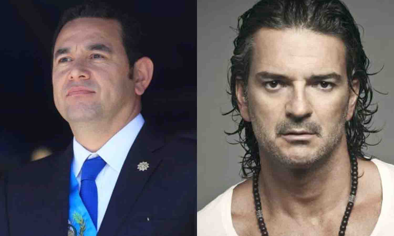 Presidente de Guatemala defiende a Ricardo Arjona