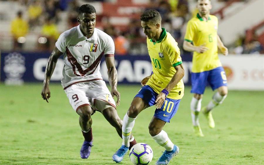 Brasil golea a Venezuela con la mira puesta en Tokio 2020