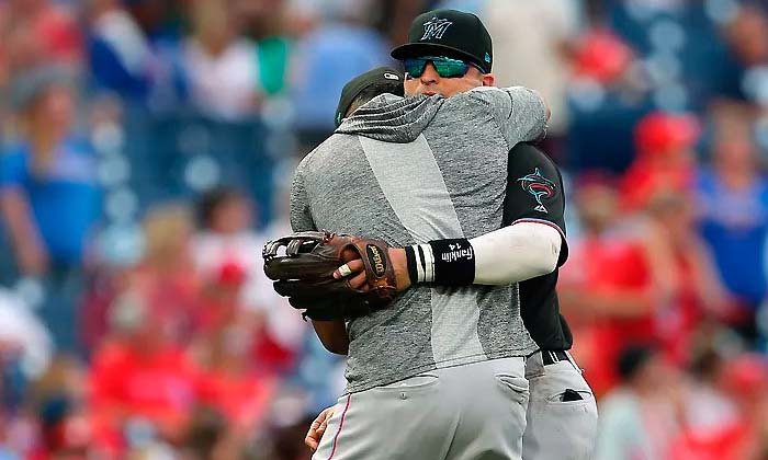 Martín Prado se despide de los Marlins, y Rojas los dirigió 