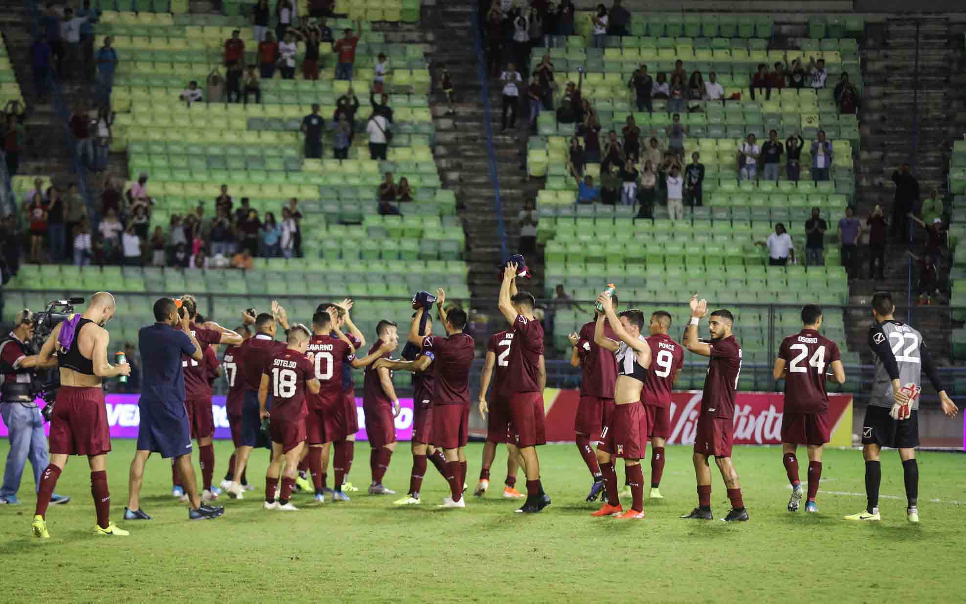 Rondón y Machís brindan la victoria a Venezuela contra Trinidad y Tobago