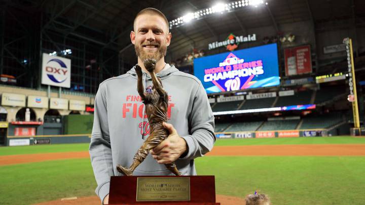 Strasburg MVP de la Serie Mundial