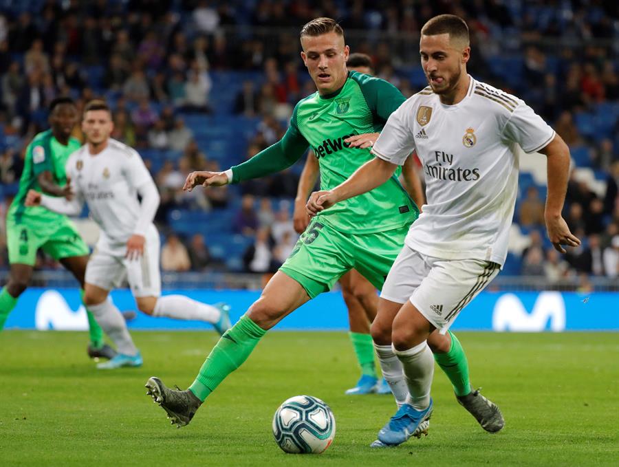 El Real Madrid blanquea al Leganés en el Bernabéu 