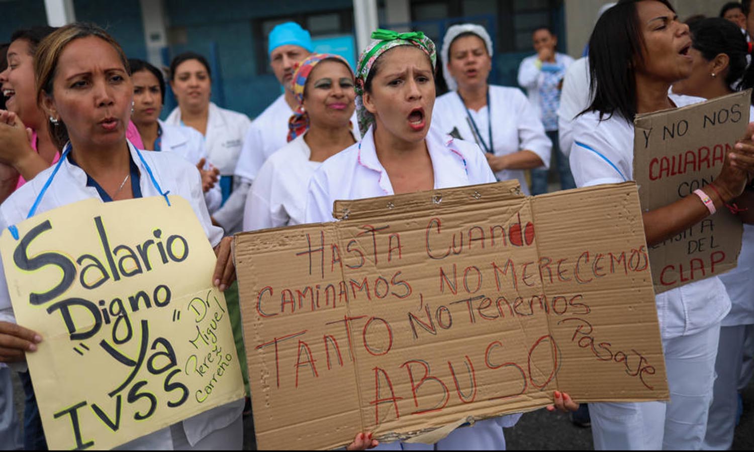 Enfermeras se van a paro nacional de 24 horas