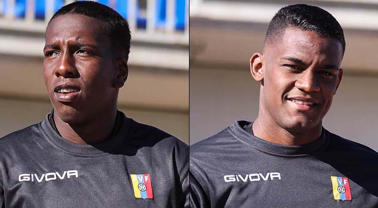 Hurtado y Córdova jugarán con la Vinotinto Sub23 ante Brasil