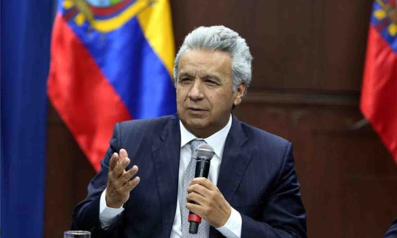 Moreno llama "asno" a Maduro y lo culpa de las protestas en Ecuador