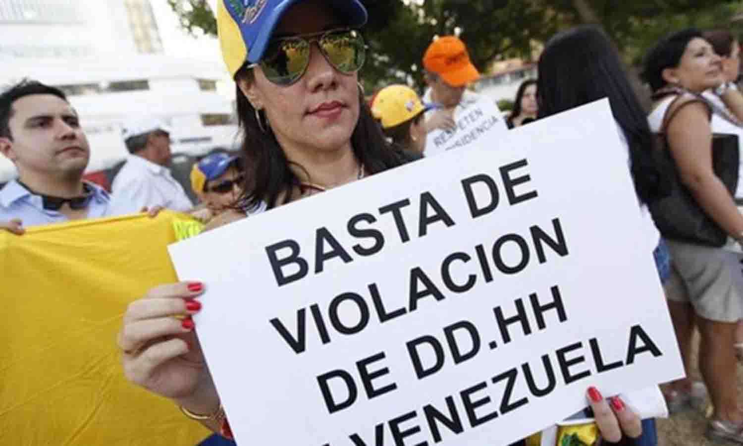 La oposición afirma que el “régimen de Maduro” viola los DD. HH. “día a día”