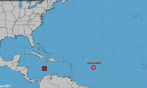 Se forma en el Atlántico la depresión tropical 13 con potencial de huracán