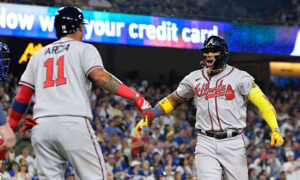 Ronald Acuña Jr. con 2 jonrones supera marca de Pablo Sandoval