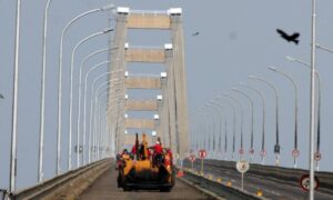 Rehabilitan pilas del Puente sobre El Lago