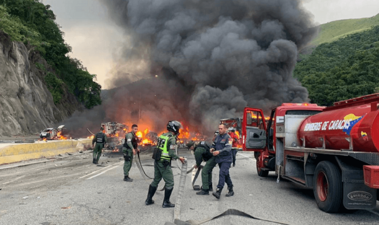 Identifican a 11 de los muertos de la tragedia vial en autopista de oriente