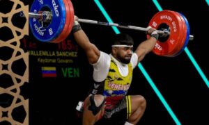Keydomar Vallenilla se alza con bronce en el Grand Prix de Doha