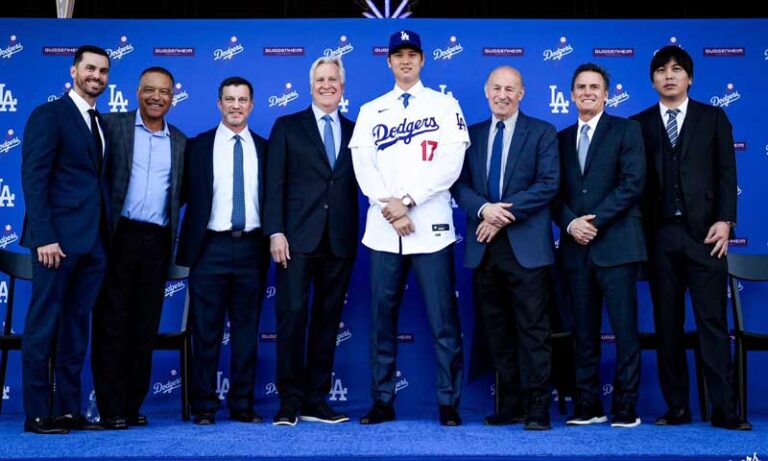 Ohtani tras presentación: “No veo la hora de integrarme a los Dodgers”