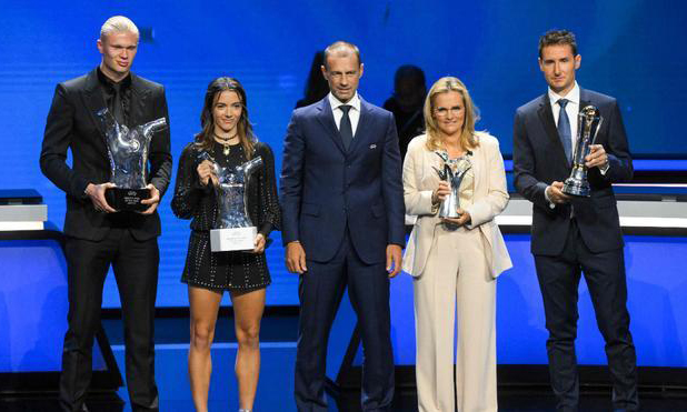 Uefa premia a los mejores de la Champions League de la temporada 2022-2023