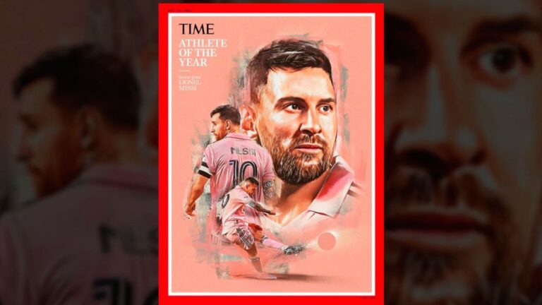 Time elige a Messi como Deportista del Año 2023
