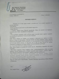 Anzoatiguense requiere apoyo para cirugía y tratamiento de un sarcoma